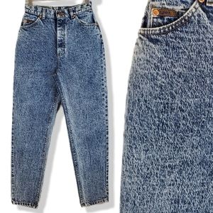 Vintage Lee Riders Stonewash High Rise Jeans Size 10 M 80s Mom Jeans